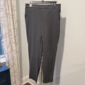 Banana Republic Ankle Length Charcoal Dress Pants